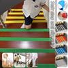 1M PVC Selbstklebendes Anti-Rutsch Treppenband Schmirgelnde Stufen Teppich Bodenaufkleber Rutschfester Sicherheitsversiegelungsstreifen Haus Boden Dekor