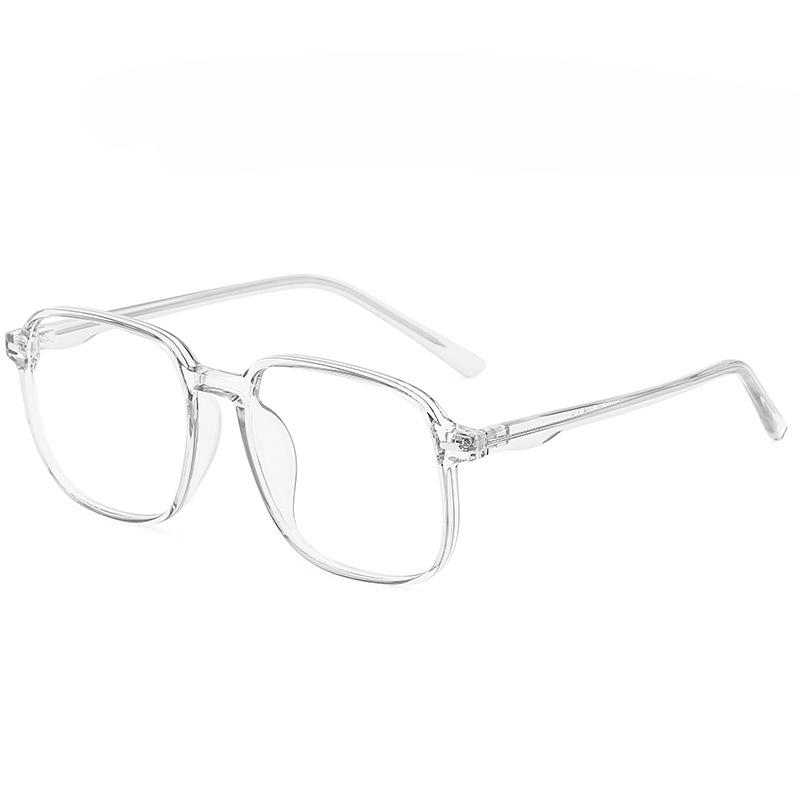 Fashion Anti-blue Glasses Retro Square Meter Nail Frame Universal Computer Goggles for Men and Women.