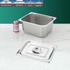 Stainless Steel Gastronorm Food Pan with Lid