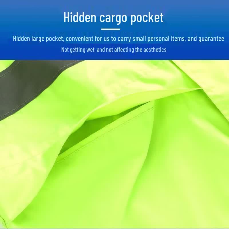 Yidong Fluorescent Reflective Waterproof Rain Suit