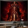 Gamer Lover Devil May Cry Five Dante Virgil Tapestry Room Decoration Home Decor Bedroom Wall Hanging Fabric
