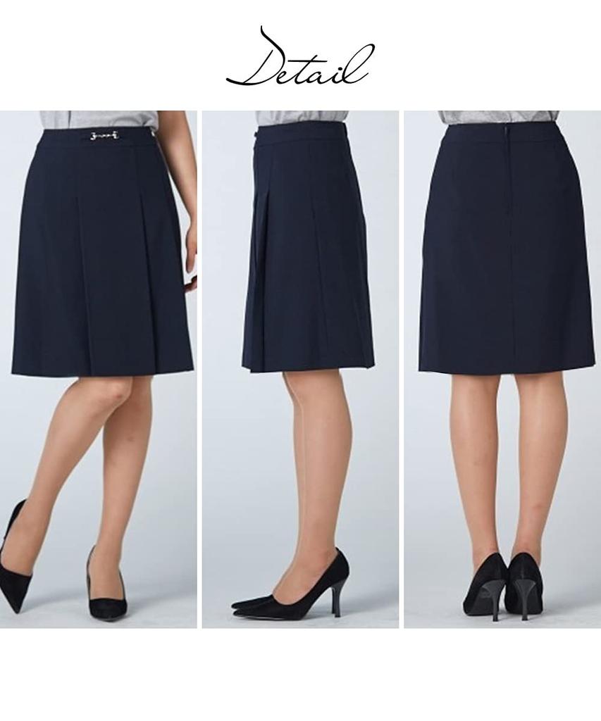 A skirt suit that enhances your beauty jacket pleated lining with contrasting [Nissen] Women's Suit (tailored + skirt) (jacket piping)
