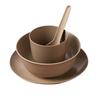 Eco-Friendly Rice Husk Disposable Oval Plates
