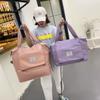 Large Capacity Sports Shoulder Bag Waterproof Luggage Bag for Universal Folding Travel Bag Dry Wet Separation Fitness Bag Handbag Travel Bag