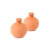 2 Pieces Terracotta Olla Automatic Irrigation Watering Pot Effortless Maintenance Care Porous