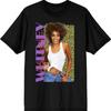 Bioworld Whitney Houston 90s Script Men's Black T-Shirt