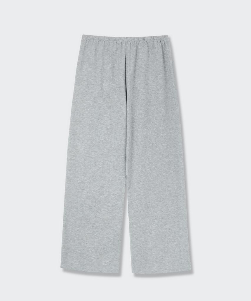 MUSINSA STANDARD WOMAN [Uv Protection] Women'S Cooling Jersey Wide Pants [Medium Grey]