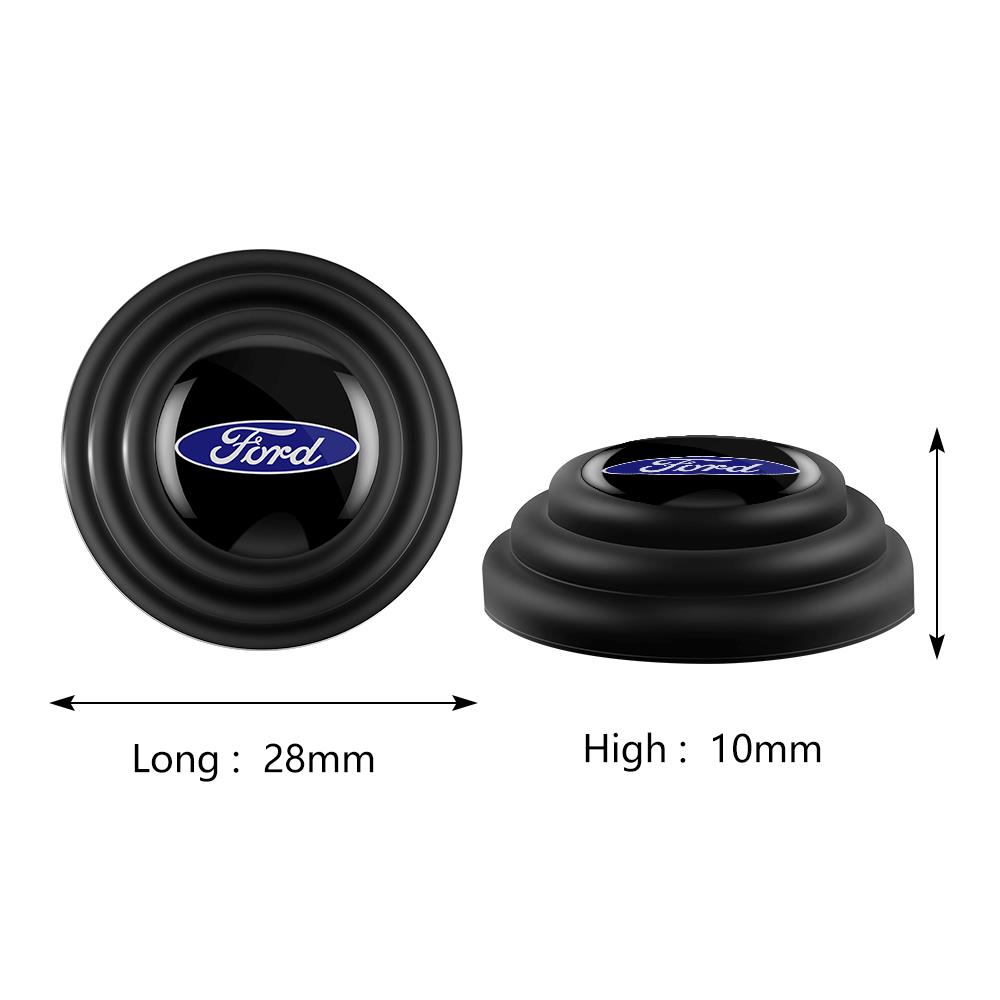 4/8/12pcs Car Door Hood Trunk Shock Absorber Cushion Pad Center Cover For Ford 2 Focus Ranger Mustang Fiesta Kuga Escape Mondeo CVW1