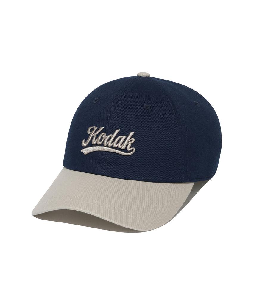 KODAK Relax Fit Lettering Combination Ball Cap Navy