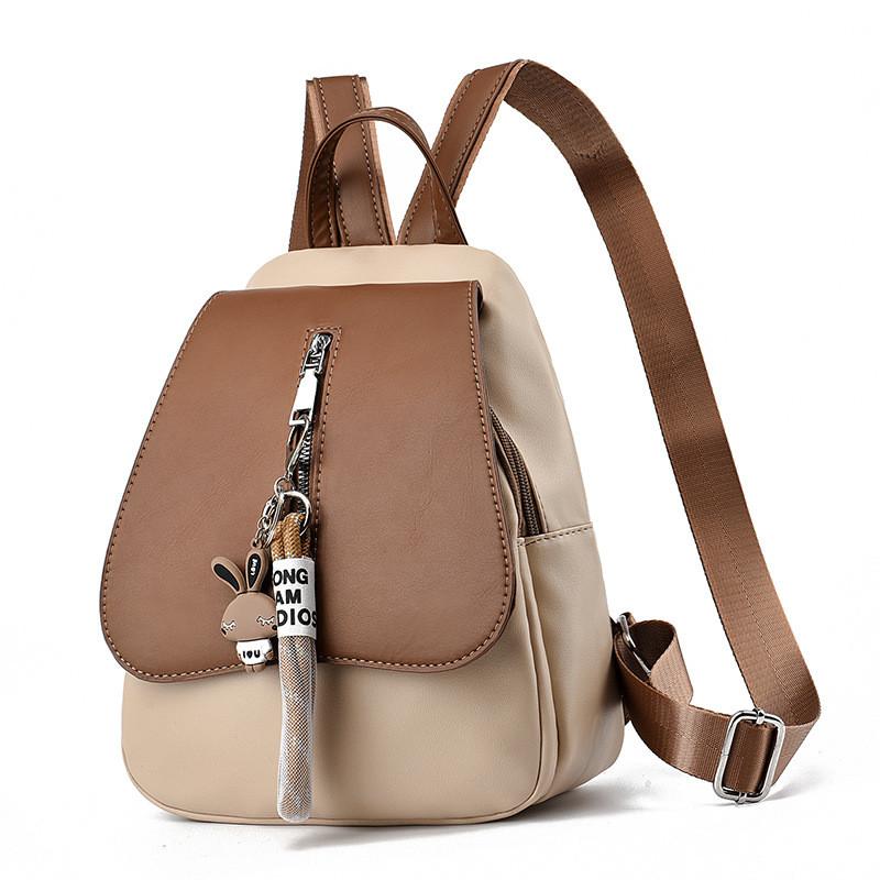 Elegant City Simplistic Backpack For Women Spacious Versatile Fashionable Tote Bag