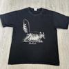 Hawaii Bad Cat T Shirt Mens Small Short Sleeve Black Tee TRENDING