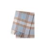 RemeeHi Luxurious Cashmere Trending On Social Checked Perfect for and Christmas Blue X Women's 100% Scarf, Media, Stole, Large, Thick, Warm,