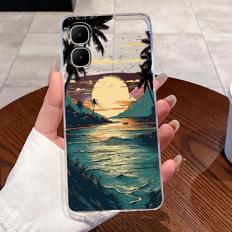 For Infinix Smart10 X6725 Back Cover Infinix Smart 10 Case Clear Luxury Cute Love Rabbit Funny Cool TPU Soft Silicone Phone Case