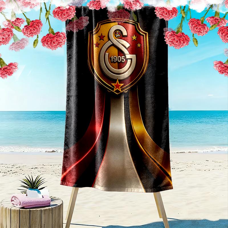 Toalla de Playa Galatasaray SK, Imprescindible para Cualquier Viaje Perfecto, Regalo Perfecto de Cumpleaños, Vacaciones para Familiares y Amigos