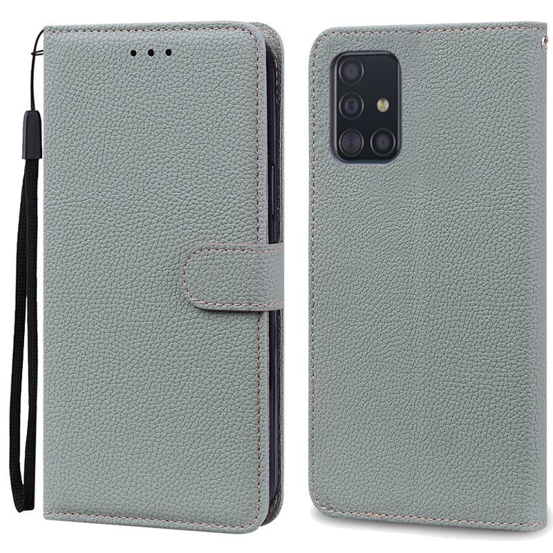 A51 Case For Samsung Galaxy A51 Case Leather Wallet Flip Case For Samsung Galaxy A71 Case A 51 71 Silicone Cover Coque Fundas
