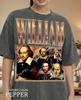 William Shakespeare 90s Vintage Retro Bootleg Shirt, Classic Playwright Graphic Tee, Literature Legend Fan Apparel