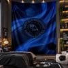 Wall Hanging Tapestry Sheffield Wednesday Football Print Cloth for Living Room Bedroom Home Decor