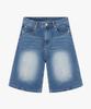 Santokalle Vintage Washed Bermuda Pants (Dark Blue)