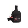 Large Logo Simple Classic Trendy Sports Casual Zipper Polyester Chest Bag Unisex Bags Black DJ5647-010