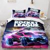 Rocket League Σετ Μονής Κρεβατοστρωσιάς Αμερική Αυτοκίνητο Gaming Κλινοσκεπάσματα Αγοριών Εφήβων Διπλό Μονό Queen King Size Πάπλωμα Με Μαξιλαροθήκη