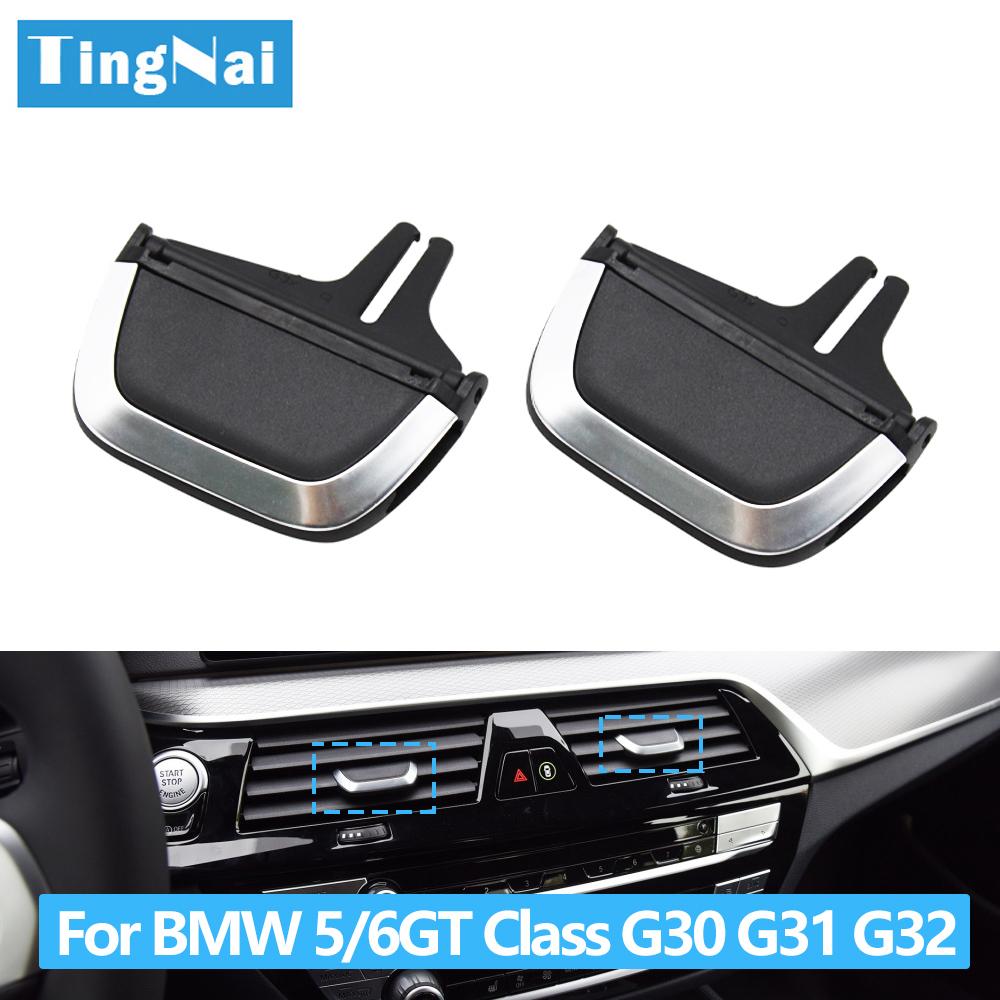 Auto Vorne Hinten AC Vent toggle Grille Clip Slider Ersetzen Für BMW 5 6GT Serie G30 G31 G38 G32 520d 525i 530i 540i 540d
