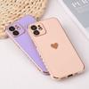 Coque de Protection - PROSHOP - pour iPhone 13 Pro Max - Souple - Anti-Rayure - Rose Amour-Mignon