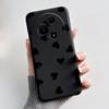 For TCL 60 NxtPaper 4G T626K / 60 SE NxtPaper 5G Casing Cute Love Rabbit Funny Black Soft Silicone Phone Case Shockproof Cover