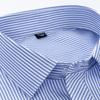 Men's Striped Long-sleeved Shirt Non-ironing Anti-wrinkle Comfortable Breathable Business Casual Fashion Slim Shirts