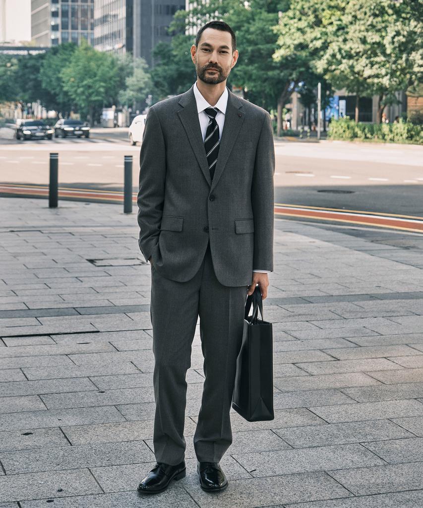 STCO Portugal Paulo Fine Texture Suit Set_Beige (Comfort Fit)_Ssjwd92Set (A Type)