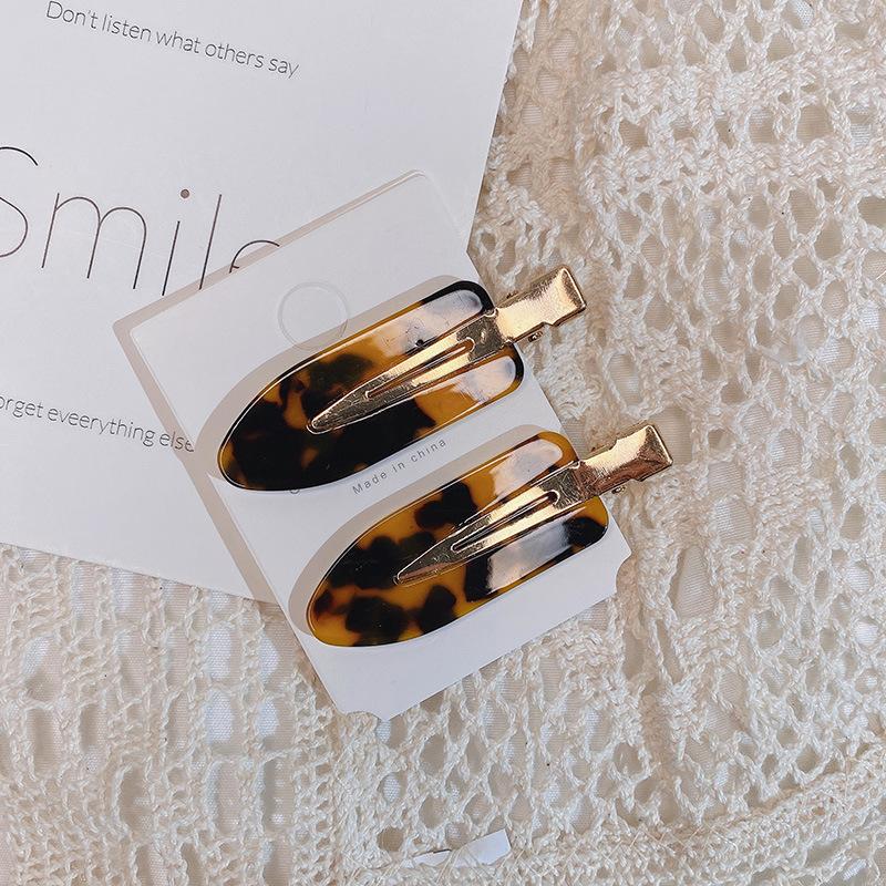 Simple Solid Color No Bend Seamless Hair Clips Side Bangs Barrette Makeup Washing Face Accessories Girls Styling Hairpins