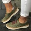 Baskets pour femmes Chaussures vulcanisées d'automne Chaussures décontractées ajourées pour dames Chaussures à enfiler Mode Élastique Respirant Chaussures pour femmes