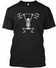 Skeleton Workout T Shirt Made In the USA Size S To 5XL