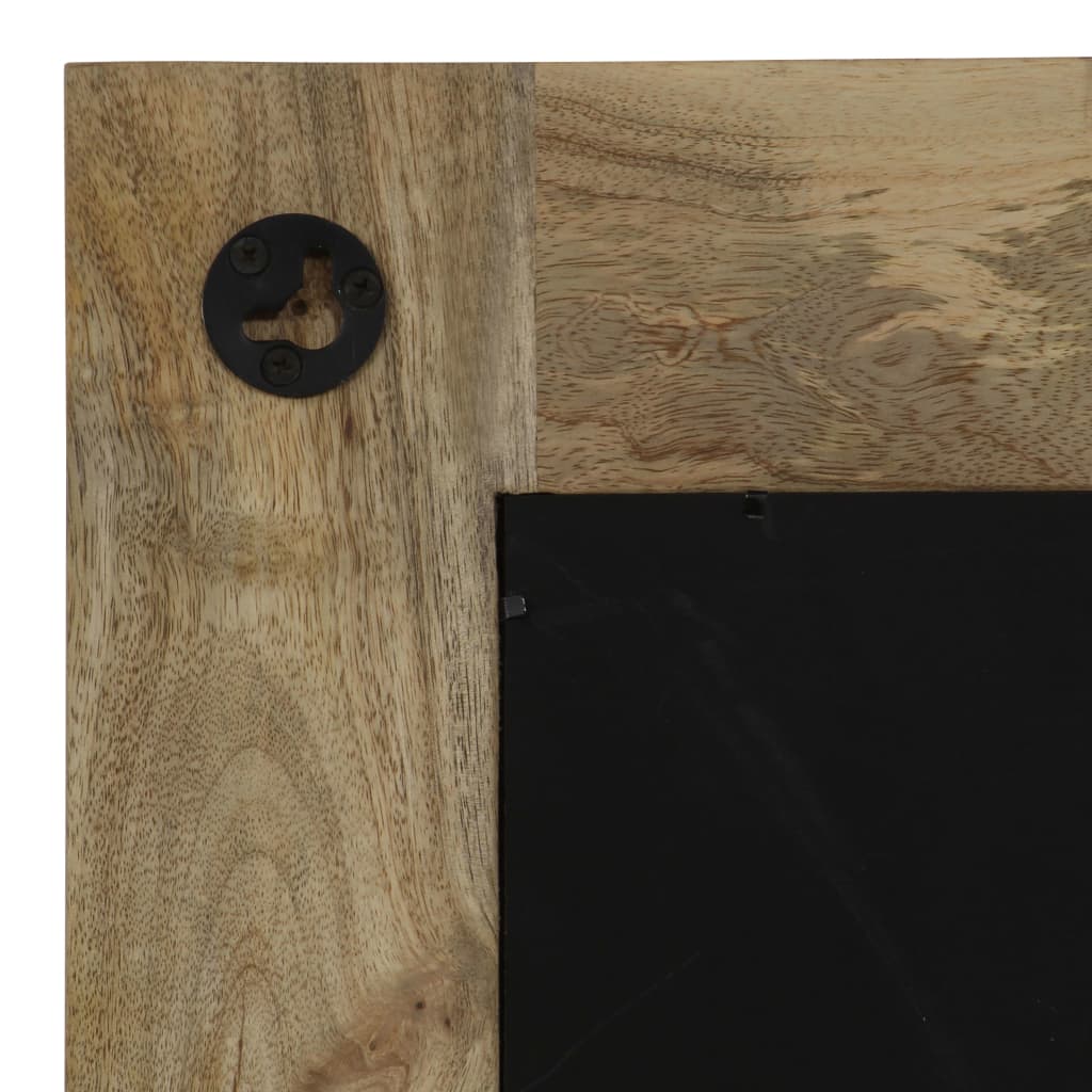 Vidaxl Mirror with Solid Mango Wood Frame, 50 X 110 Cm