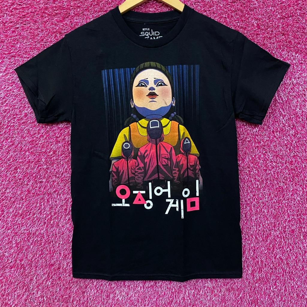 Squid Game Red Light Green Light Game Doll Netflix Series Tee SM