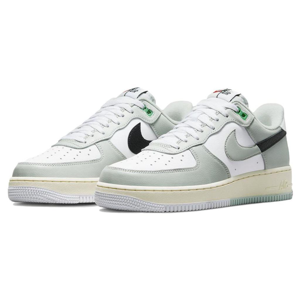 Nike Air Force 1 07 LV8 Split - Light Silver Men Sneakers Grey Black White DZ2522-001