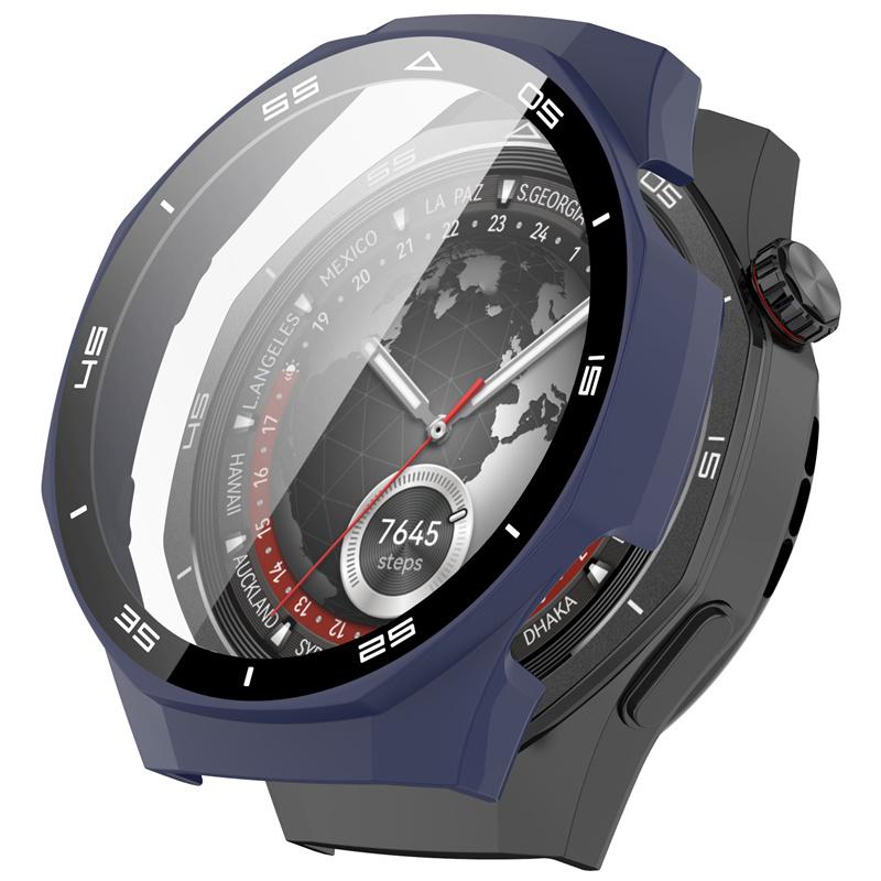 Case for Huawei Watch GT5 Pro 46mm Tempered Glass Anti-scratch Film Bumper Protective Cover
