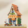 2657PCS Magic Flower Workshop Building Blocks Creative City Street Building Model Bricks Children DIY Toys Birthday Gift