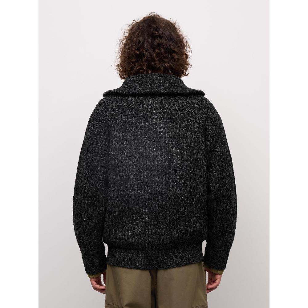 GU by Uniqlo Chunky Knit Full Zip Jacket