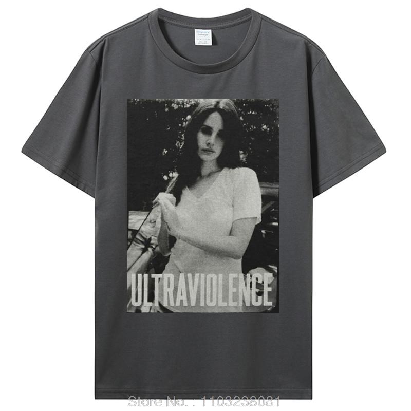Lana Del Rey Ultraviolence Μπλουζάκι Snow T-shirt Ιαπωνικό Αστείο Γοτθικό T-shirt Unisex Harajuku Αισθητική Βαμβακερά Μπλουζάκια