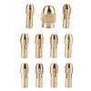 22 PCS Rotary Tool Brass Collet Set 0.5-3.2mm 4.3mm Shank Drill Chuck Set Quick Change Collet Bit Set For Dremel