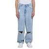 Urban Classics Pánské těžké baggy džíny s kolenním střihem