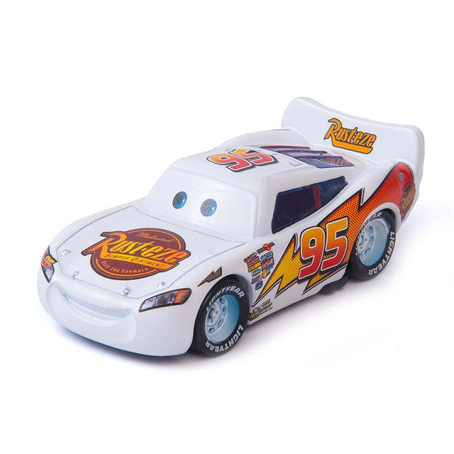 Mașinuțe Non-Toxice Mașinuțe Pixar Lightning Mcqueen Jackson Storm The King Mater 1:55 Mașinuță Model din Aliaj Diecast Cadou de Crăciun pentru Copil