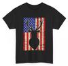 Deer Hunting American Flag Shirt Hunting Season Lovers Women Men Tshirt Unisex T-Shirt