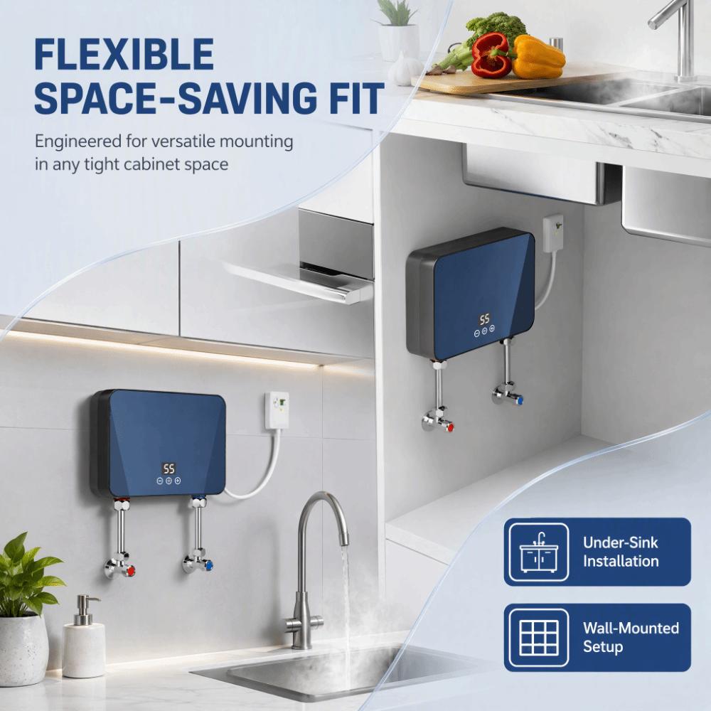 Constant Temperature,with Anti-freezing Function Instant Electric Water Heater Kitchen, Bathroom