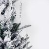 12 Pcs Acrylic Icicles Christmas Ornaments Clear Crystal Icicle Christmas Tree Hanging Decorations for Xmas