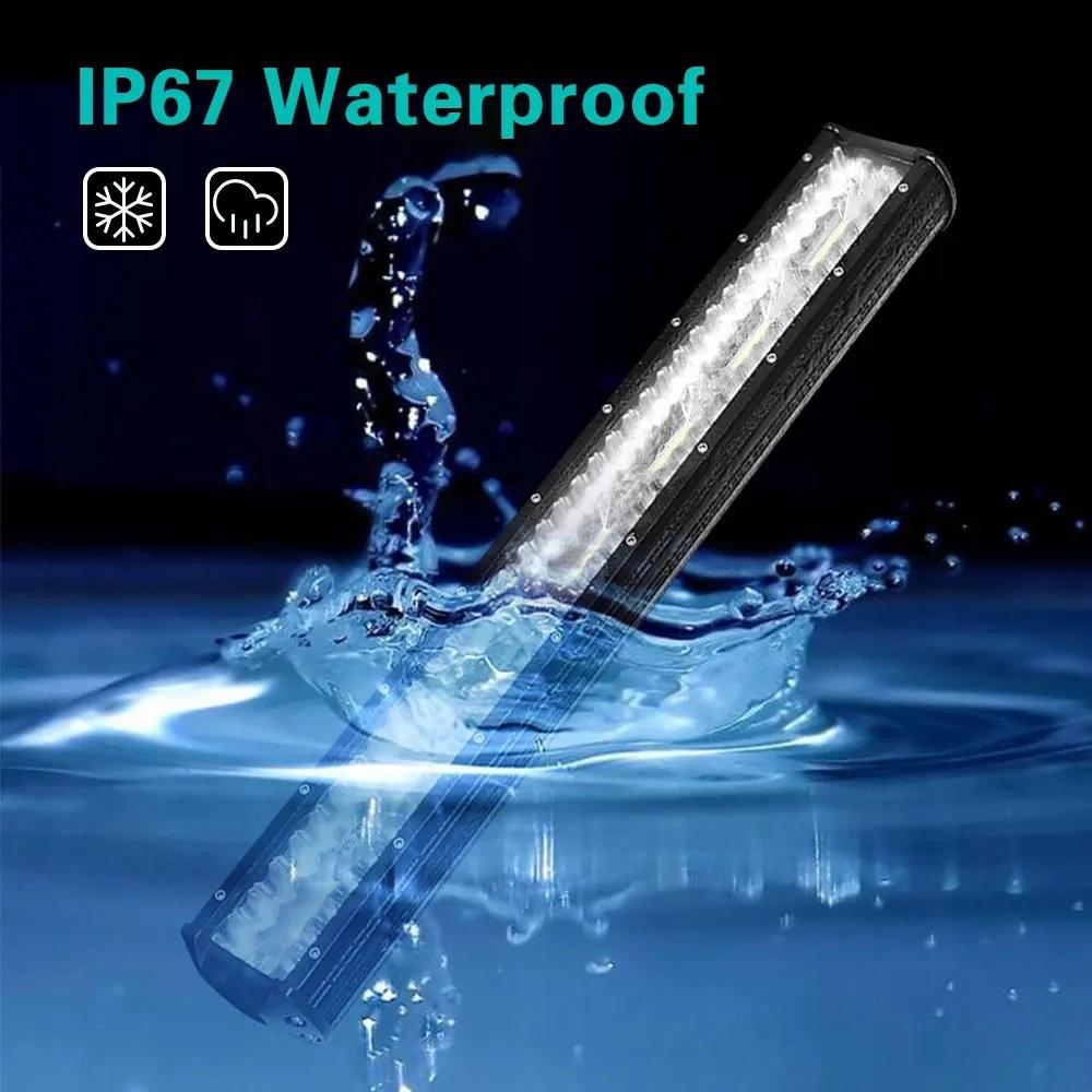 LED Panel Work Lamp BAR 52 Cm 420W 12 24V Cree Long-range Quad