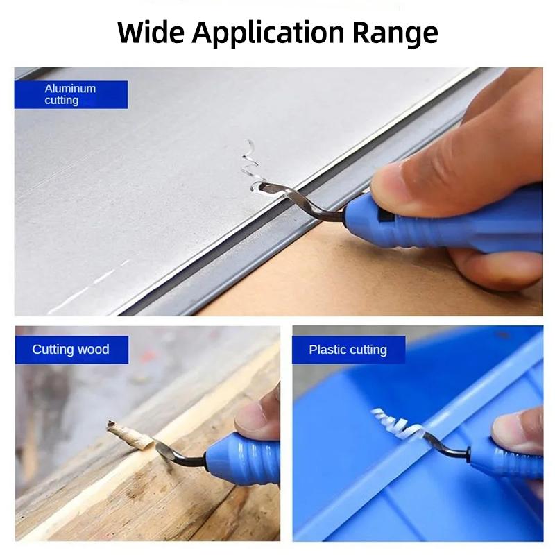 Burr Cutter Trimming Knife Scraper Rotary Deburr Blades Burr Remover Edge Trimmer Deburring Hand Tool For Wood Plastic Aluminum