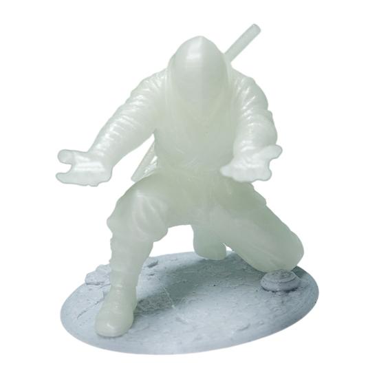 Ninja Pen Holder for Desk Kneeling Ninja Samurai Pencil Holder 3D Printed Pen Holder Gift for Boys Students Office