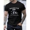 European Sizes Men's Summer Printed Short Sleeve T-Shirt Top