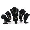 Black Velvet Model Rack, Necklace Jewelry Display Rack, Portrait Neck Rack, Jewelry Rack, Props.